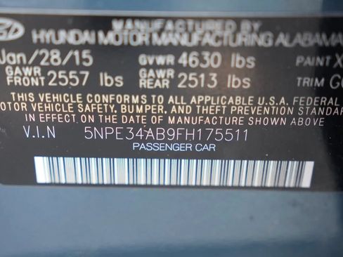 Used 2015 Hyundai Sonata Limited 2.0T w/ Winter Package FWD image 16