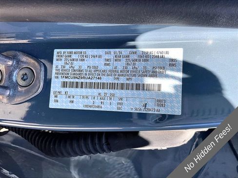 Used 2024 Ford Escape ST-Line Select AWD/4WD image 23