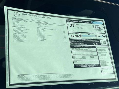 New 2026 Mercedes-Benz GLB 250 4MATIC image 17