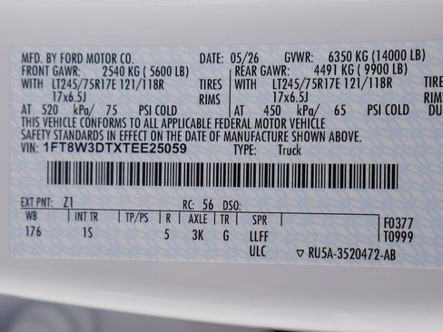 New 2026 Ford F350 XL w/ STX Appearance Package AWD/4WD image 44