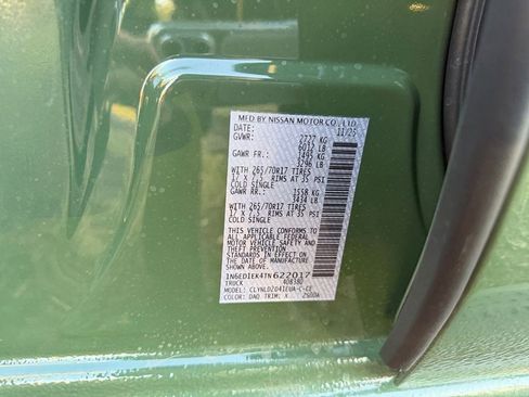 New 2026 Nissan Frontier PRO-4X w/ Pro-4x Convenience Package image 36