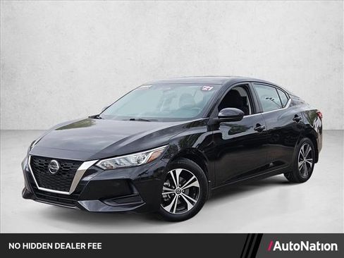 Used 2021 Nissan Sentra SV FWD image 1