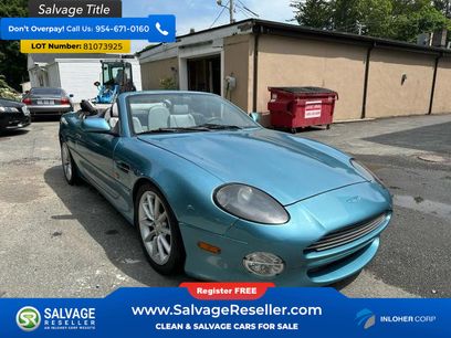 Used 2001 Aston Martin DB7 Vantage