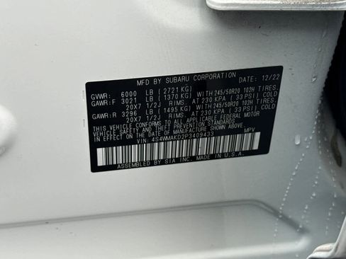 Used 2023 Subaru Ascent Onyx Edition Limited image 34