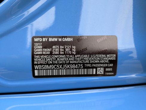Used 2018 BMW M3 image 37
