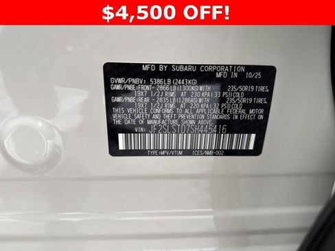 New 2025 Subaru Forester Touring image 28