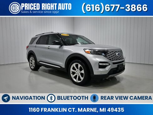 Used 2020 Ford Explorer Platinum AWD/4WD image 1