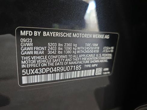 Used 2024 BMW X3 sDrive30i w/ Convenience Package image 34