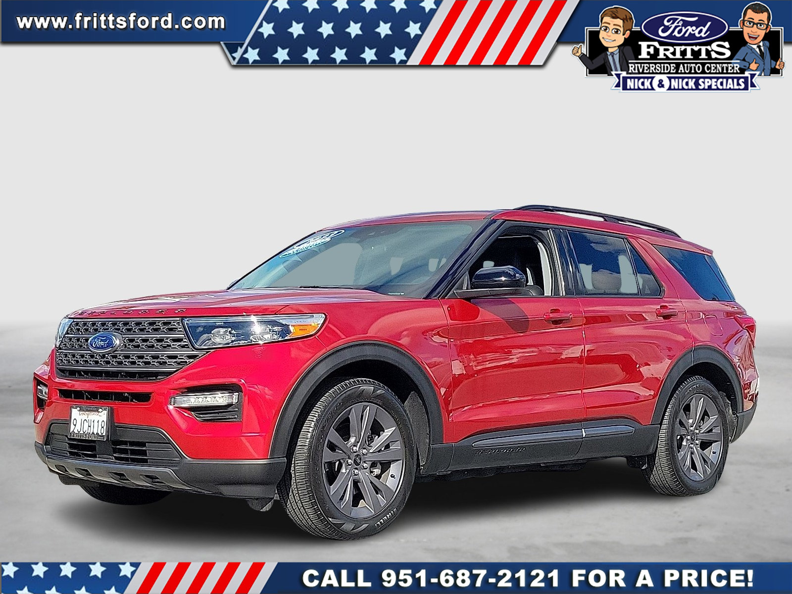 Certified 2023 Ford Explorer XLT w/ Equipment Group 202A RWD image 1