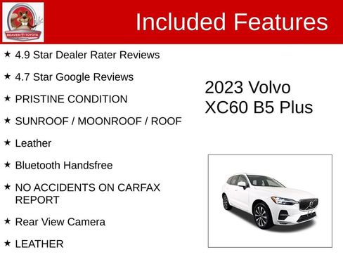 Used 2023 Volvo XC60 B5 Plus image 4