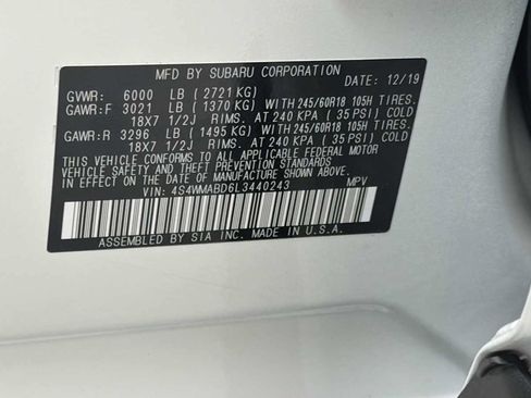 Used 2020 Subaru Ascent Premium AWD/4WD image 11