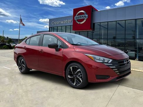 New 2025 Nissan Versa SR w/ Trunk Package FWD image 1