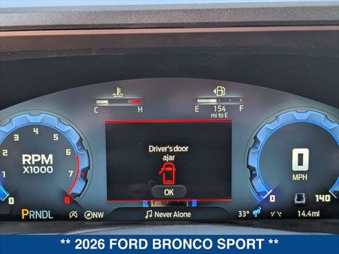 New 2026 Ford Bronco Sport Outer Banks w/ Sasquatch Outer Banks Package image 13