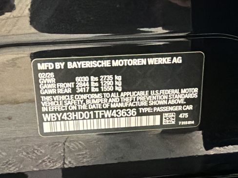 New 2026 BMW i4 xDrive40i w/ M Sport Package AWD/4WD image 21