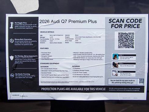 Certified 2026 Audi Q7 3.0T Premium Plus w/ Premium Plus Package AWD/4WD image 30