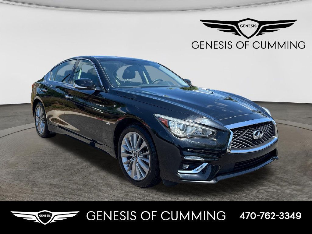 Used 2018 INFINITI Q50 Luxe w/ Essential Package (2.0T Luxe) AWD/4WD image 1