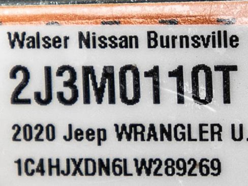 Used 2020 Jeep Wrangler Unlimited Sport AWD/4WD image 27