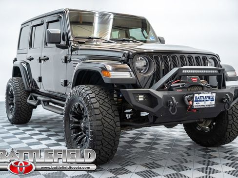 Used 2021 Jeep Wrangler Unlimited Sport image 1