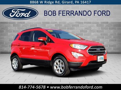Used 2019 Ford EcoSport SE