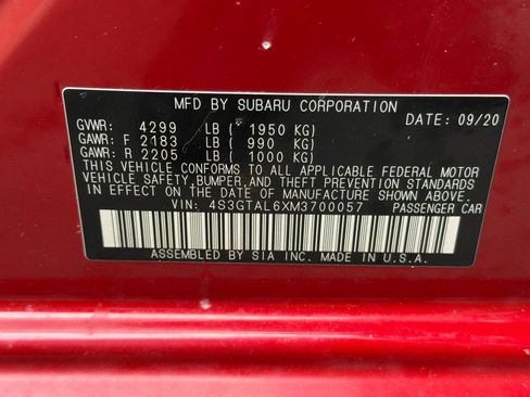 Used 2021 Subaru Impreza 2.0i Sport w/ Popular Package #3 AWD/4WD image 28