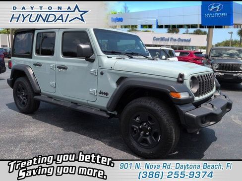 Used 2024 Jeep Wrangler Unlimited Sport AWD/4WD image 1