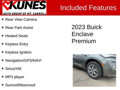 Used 2023 Buick Enclave Premium w/ Experience Buick Package AWD/4WD image 3