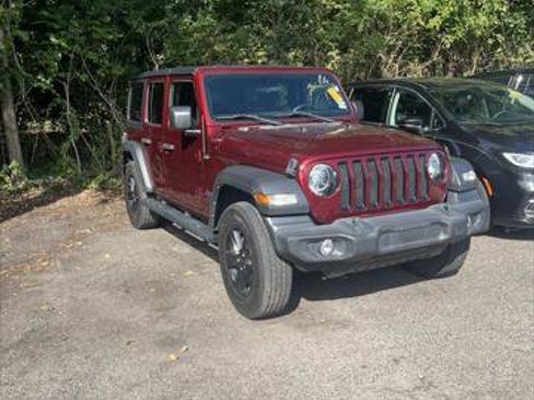 Certified 2022 Jeep Wrangler Unlimited Sport image 1