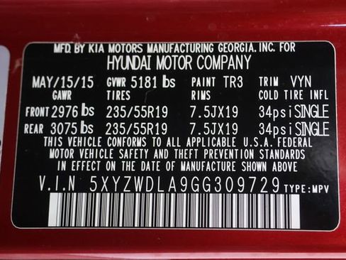 Used 2016 Hyundai Santa Fe Sport 2.0T w/ Option Group 05 AWD/4WD image 29