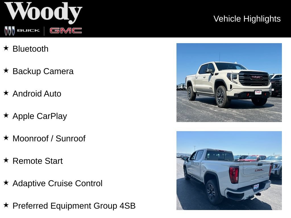 New 2026 GMC Sierra 1500 AT4 w/ AT4 Premium Package AWD/4WD image 3