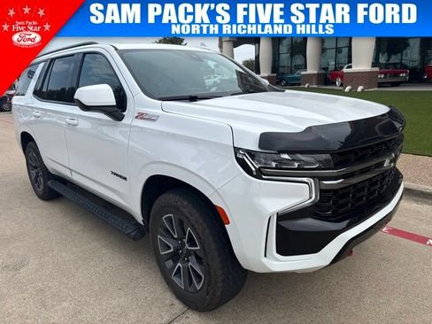 Used 2021 Chevrolet Tahoe Z71 w/ Rear Media and Nav Package AWD/4WD image 3