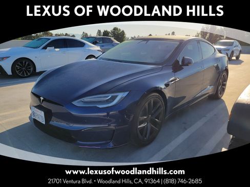 Used 2021 Tesla Model S Long Range AWD/4WD image 1