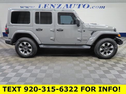 Used 2022 Jeep Wrangler Unlimited Sahara w/ LED Lighting Group image 2