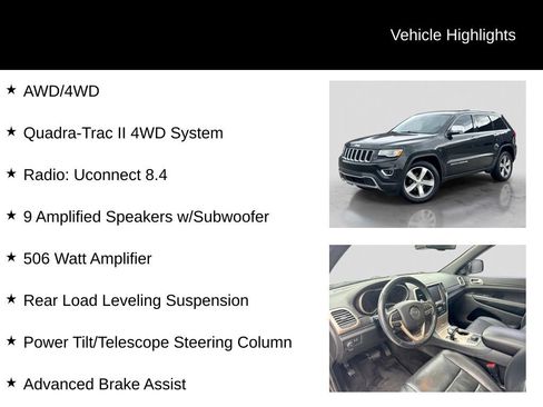 Used 2015 Jeep Grand Cherokee Limited w/ Luxury Group II AWD/4WD image 26