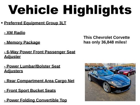 Used 2010 Chevrolet Corvette Convertible w/ Preferred Equipment Group image 29