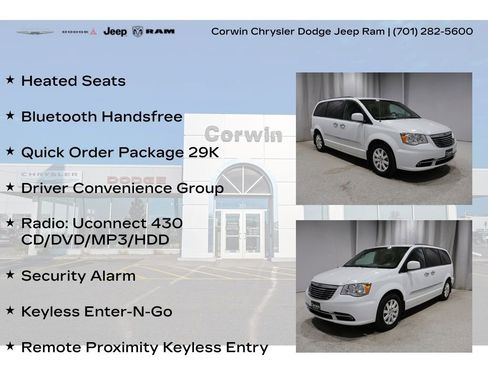 Used 2015 Chrysler Town & Country Touring w/ Driver Convenience Group FWD image 8