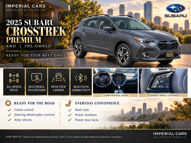Certified 2025 Subaru Crosstrek 2.5i Premium AWD/4WD image 32