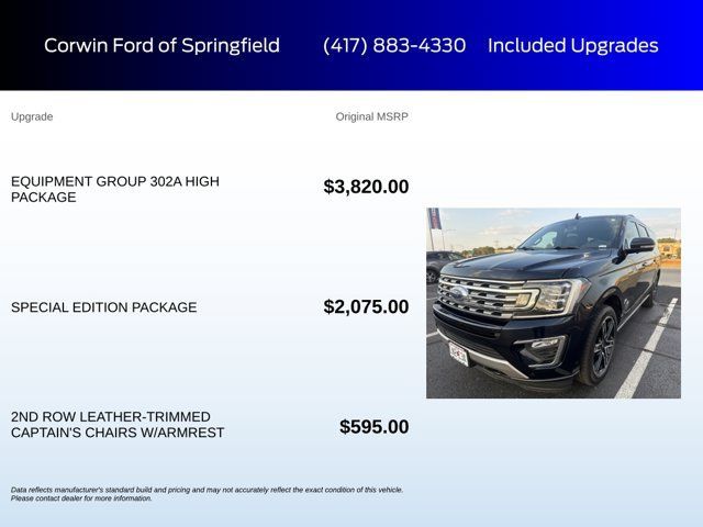 Used 2021 Ford Expedition Max Limited AWD/4WD image 6