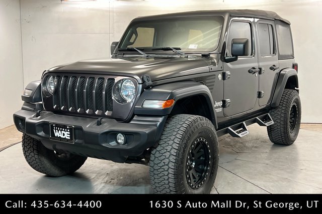 Used 2018 Jeep Wrangler Unlimited Sport S AWD/4WD image 1