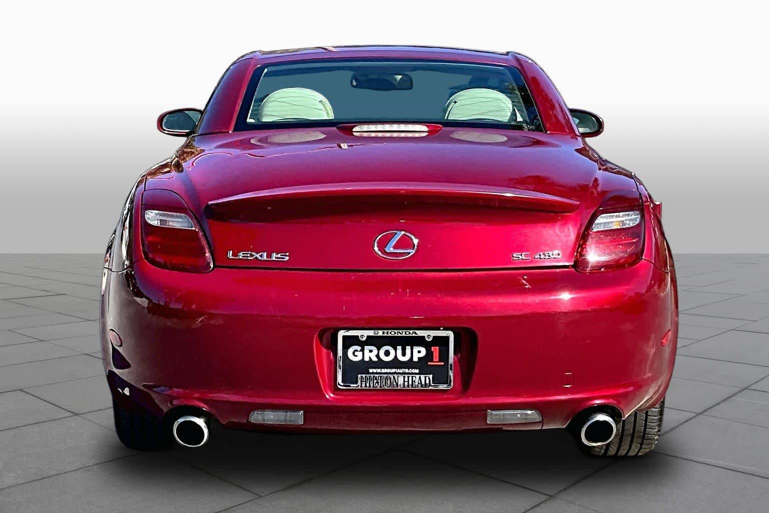 Used 2006 Lexus SC 430 Convertible w/ Preferred Accessory Pkg RWD image 3