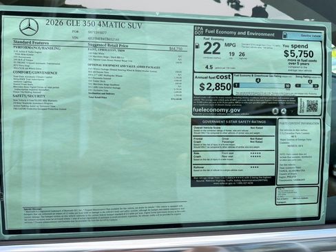 Used 2026 Mercedes-Benz GLE 350 4MATIC image 37