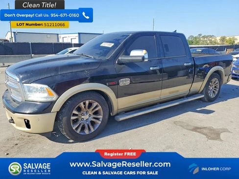 Used 2014 RAM 1500 Laramie Longhorn AWD/4WD image 1