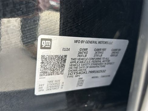 Used 2024 Cadillac Escalade Sport Platinum w/ LPO, Floor Liner Package image 10