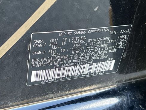 Certified 2025 Subaru Crosstrek 2.5i Sport w/ Popular Package #4A image 35