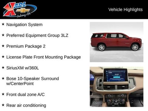Certified 2024 Chevrolet Suburban High Country w/ Premium Package 2 AWD/4WD image 2