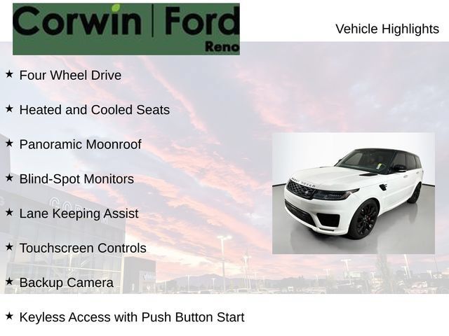 Used 2022 Land Rover Range Rover Sport HST AWD/4WD image 7