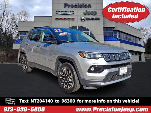 Certified 2022 Jeep Compass Limited image 1