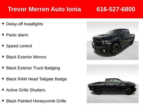 Used 2019 RAM 1500 Classic SLT w/ Black Appearance Group image 37