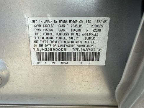 Used 2006 Acura TSX image 23