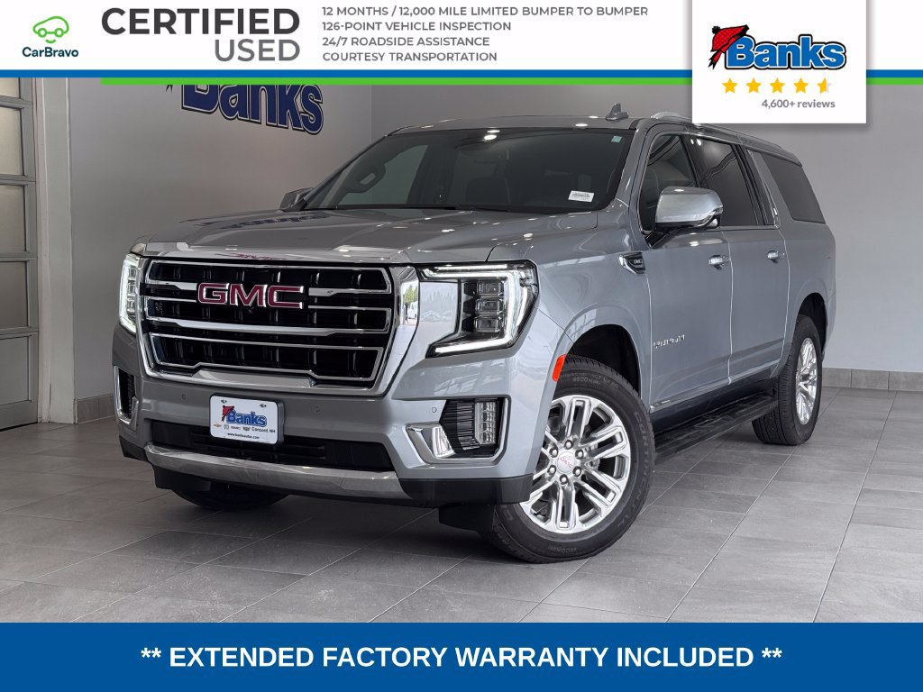 Certified 2023 GMC Yukon XL SLT w/ SLT Luxury Package AWD/4WD image 1