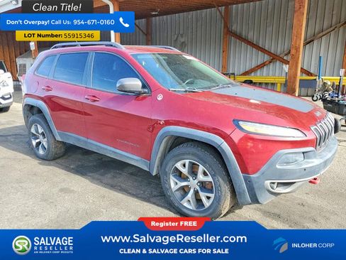Used 2014 Jeep Cherokee Trailhawk w/ Technology Group AWD/4WD image 5
